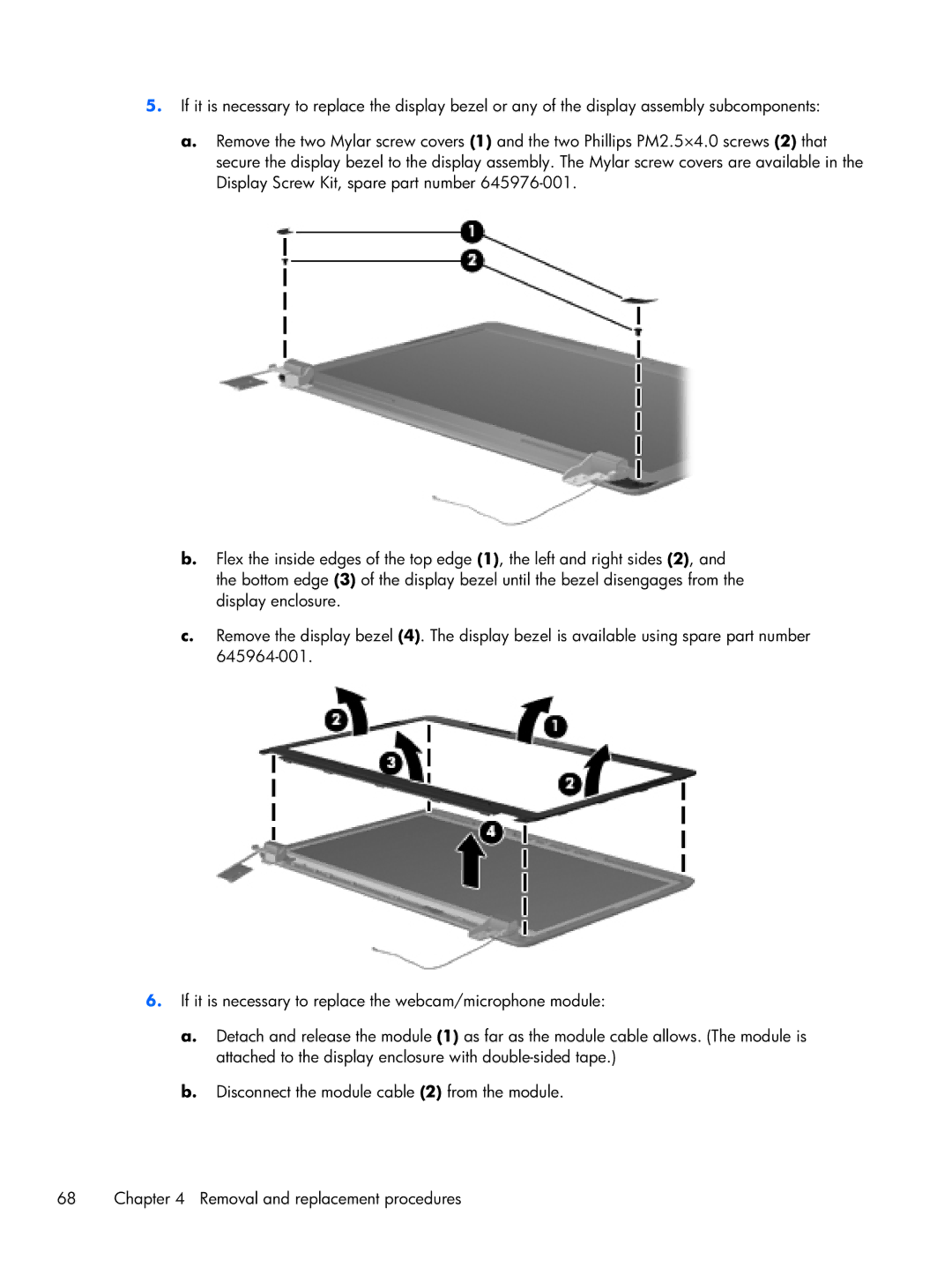 HP CQ43 manual 