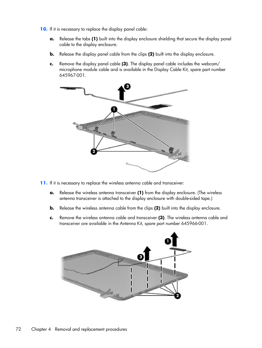 HP CQ43 manual 