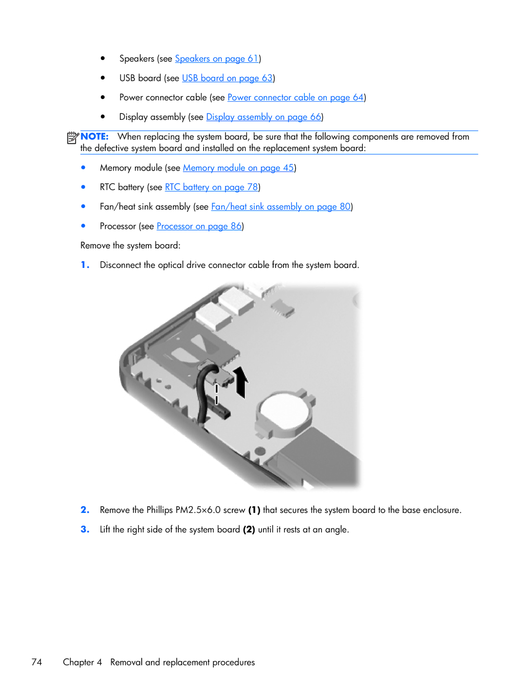 HP CQ43 manual 