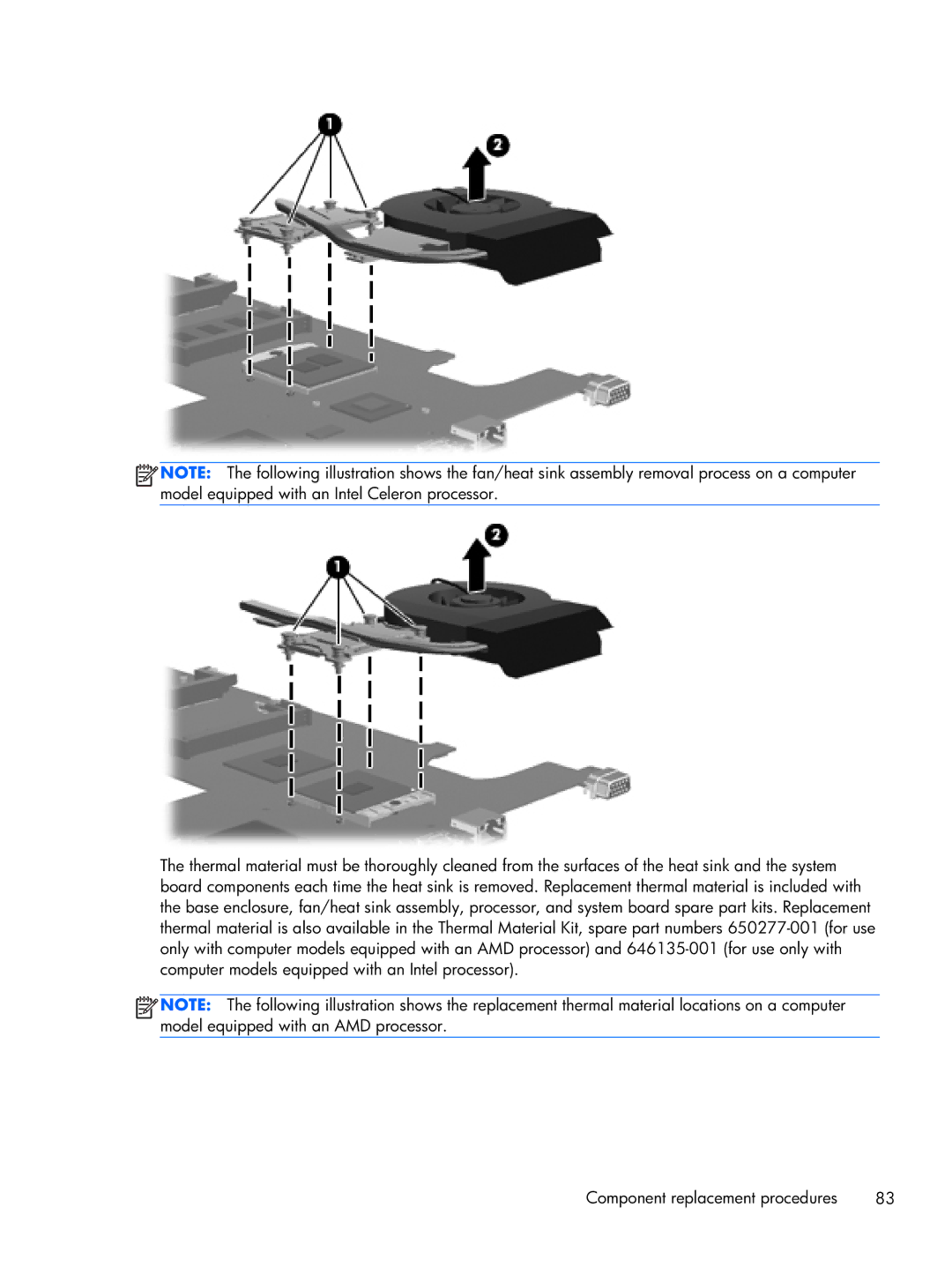 HP CQ43 manual 