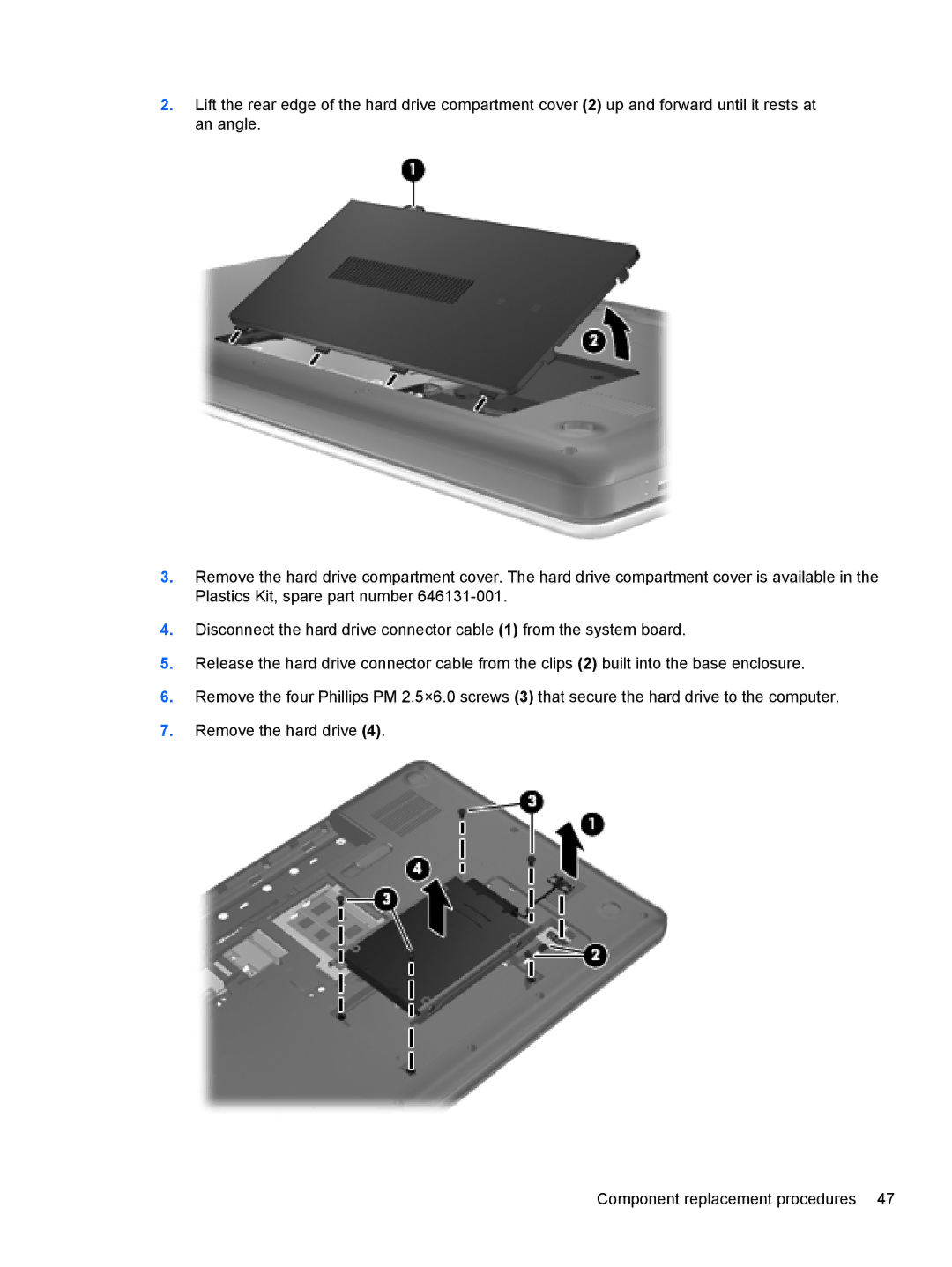 HP CQ57-410US, CQ57-439WM, CQ57-489CA, CQ57-489WM manual 