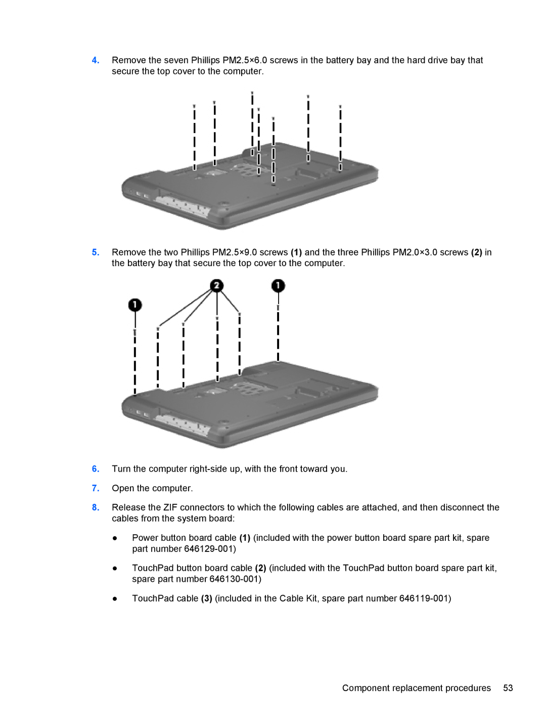 HP CQ57-489CA, CQ57-439WM, CQ57-489WM, CQ57-410US manual 