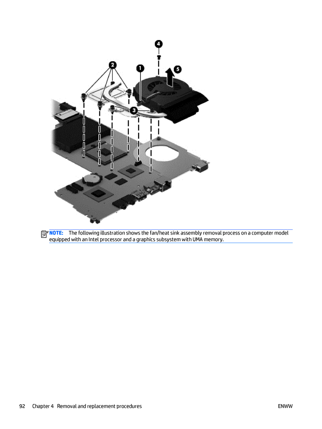 HP CQ58 manual Removal and replacement procedures 