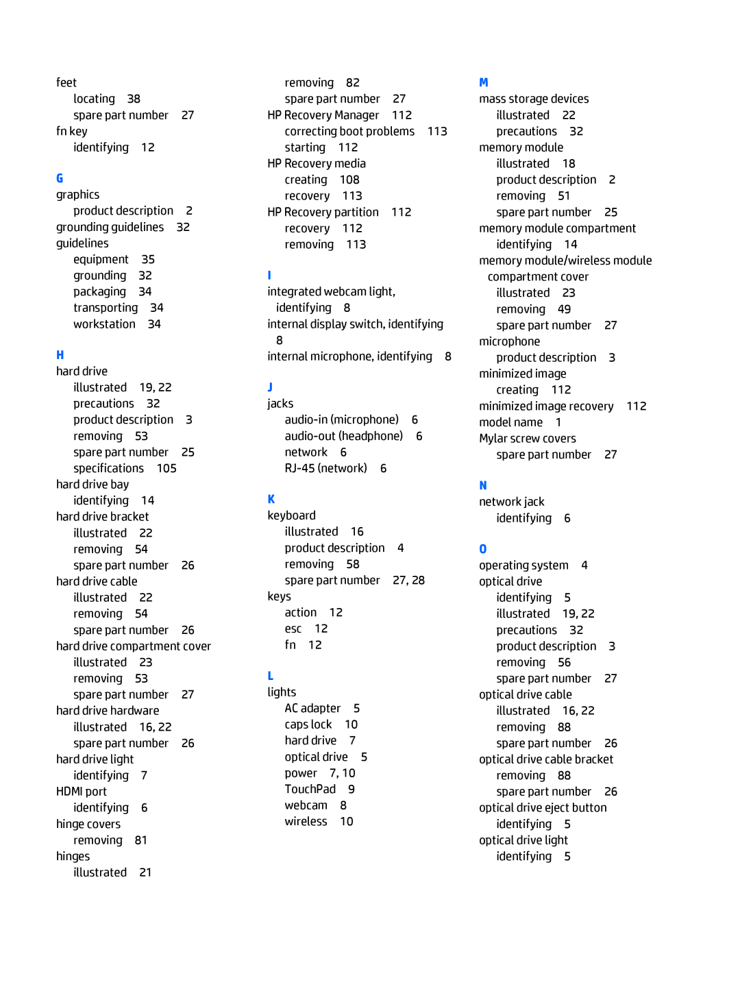 HP CQ58 manual Correcting boot problems 