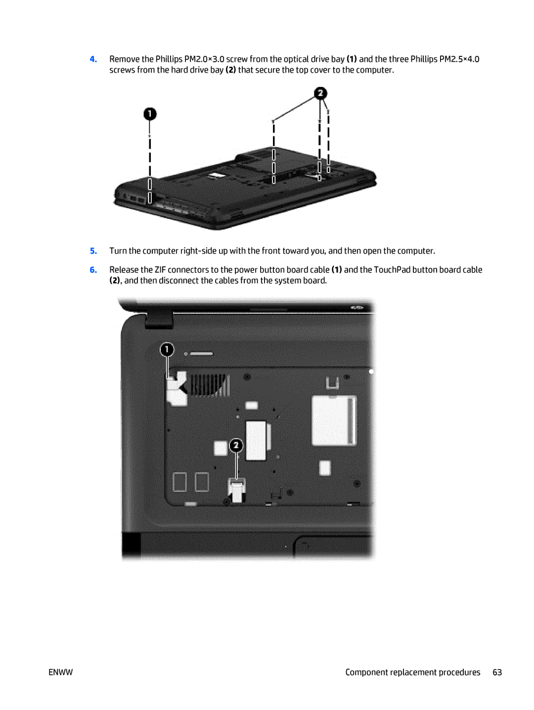 HP CQ58 manual Enww 