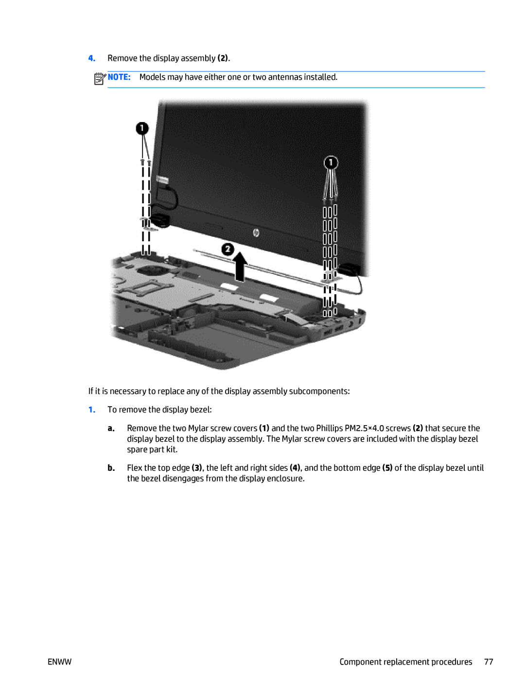 HP CQ58 manual Enww 