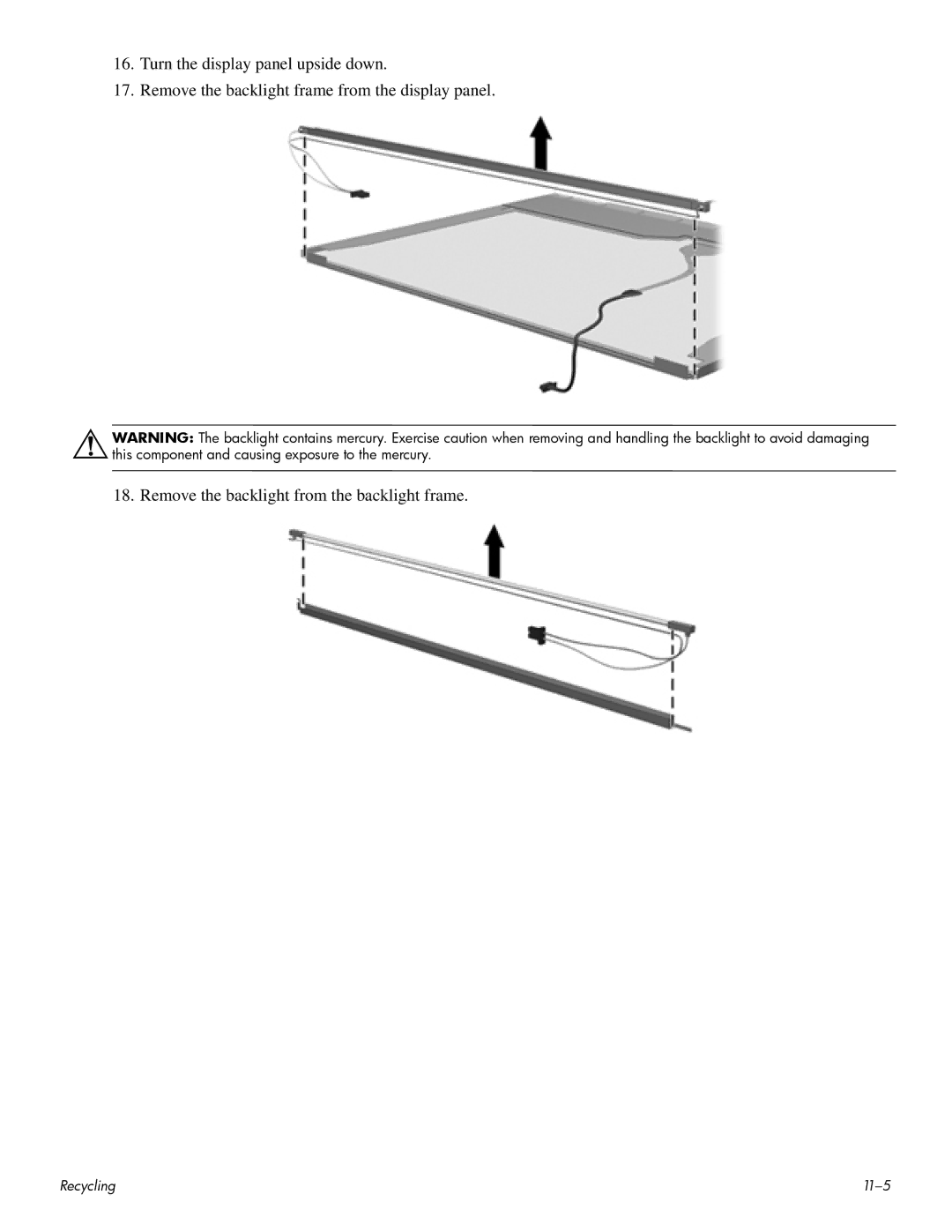 HP CQ60 manual 11-5 