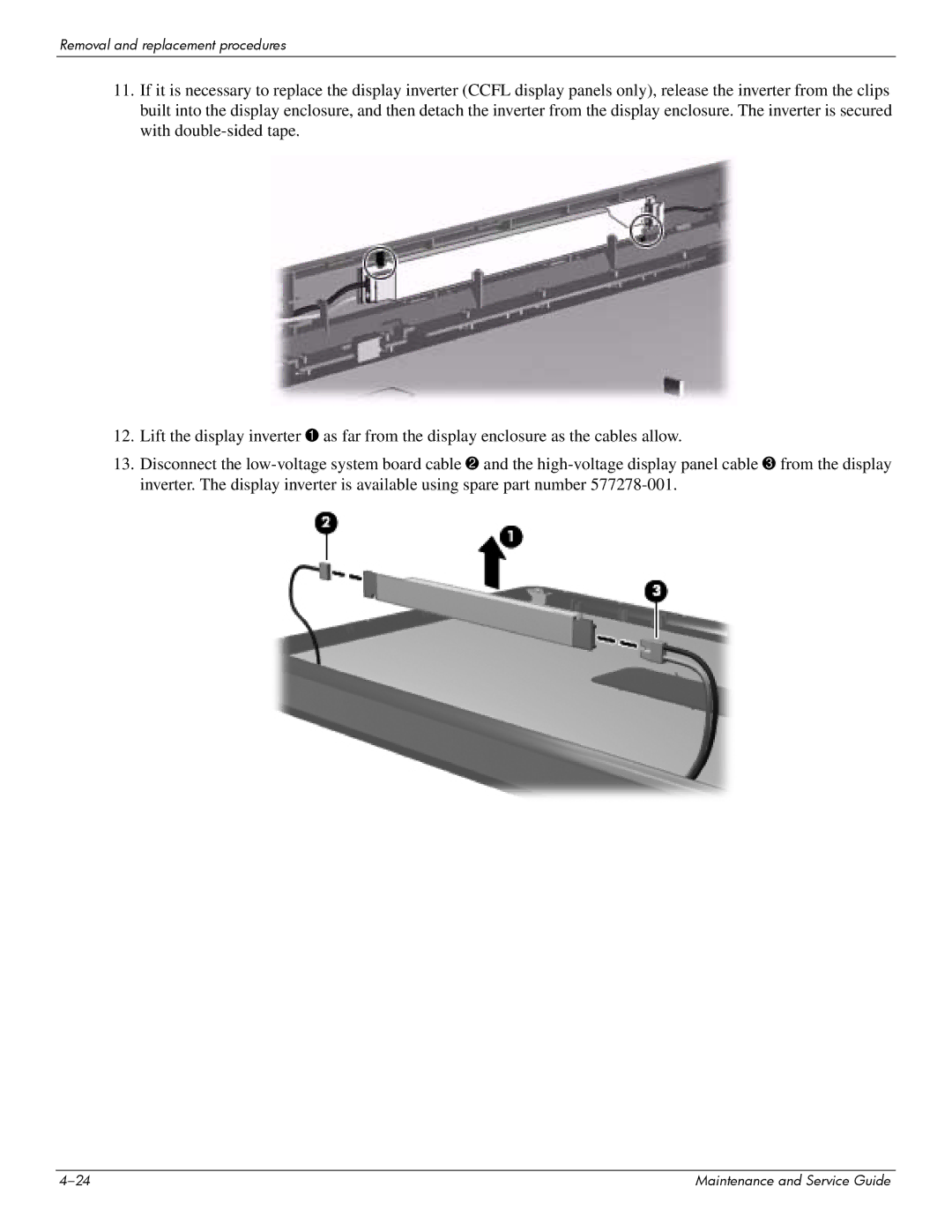 HP CQ61-312SL, CQ61-313AX, CQ61-310US, CQ61-307AU, CQ61-306AX, CQ61-303XX, CQ61-313NR manual Removal and replacement procedures 