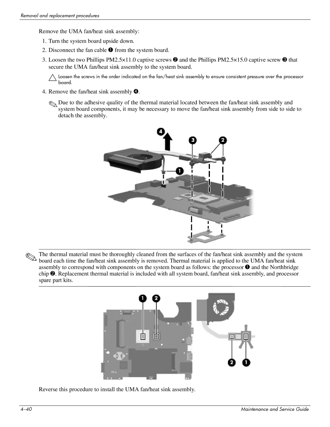 HP CQ61-303XX, CQ61-313AX, CQ61-312SL, CQ61-310US, CQ61-307AU, CQ61-306AX, CQ61-313NR manual Removal and replacement procedures 