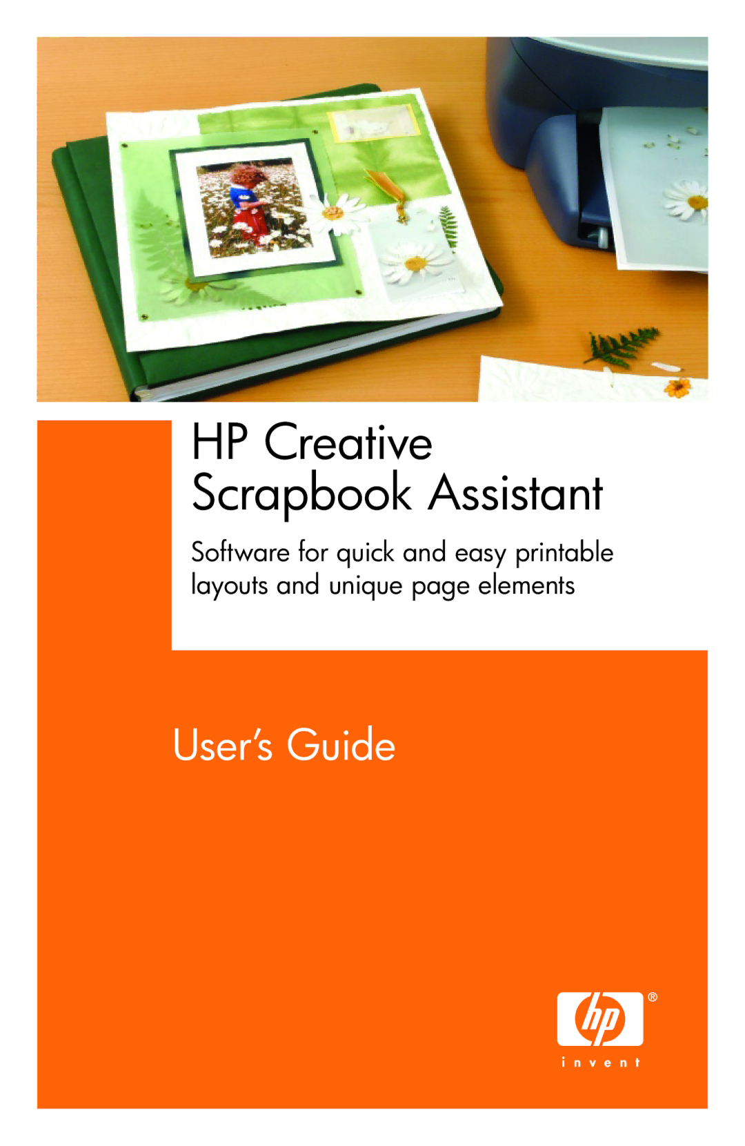 HP manual HP Creative Scrapbook Assistant 