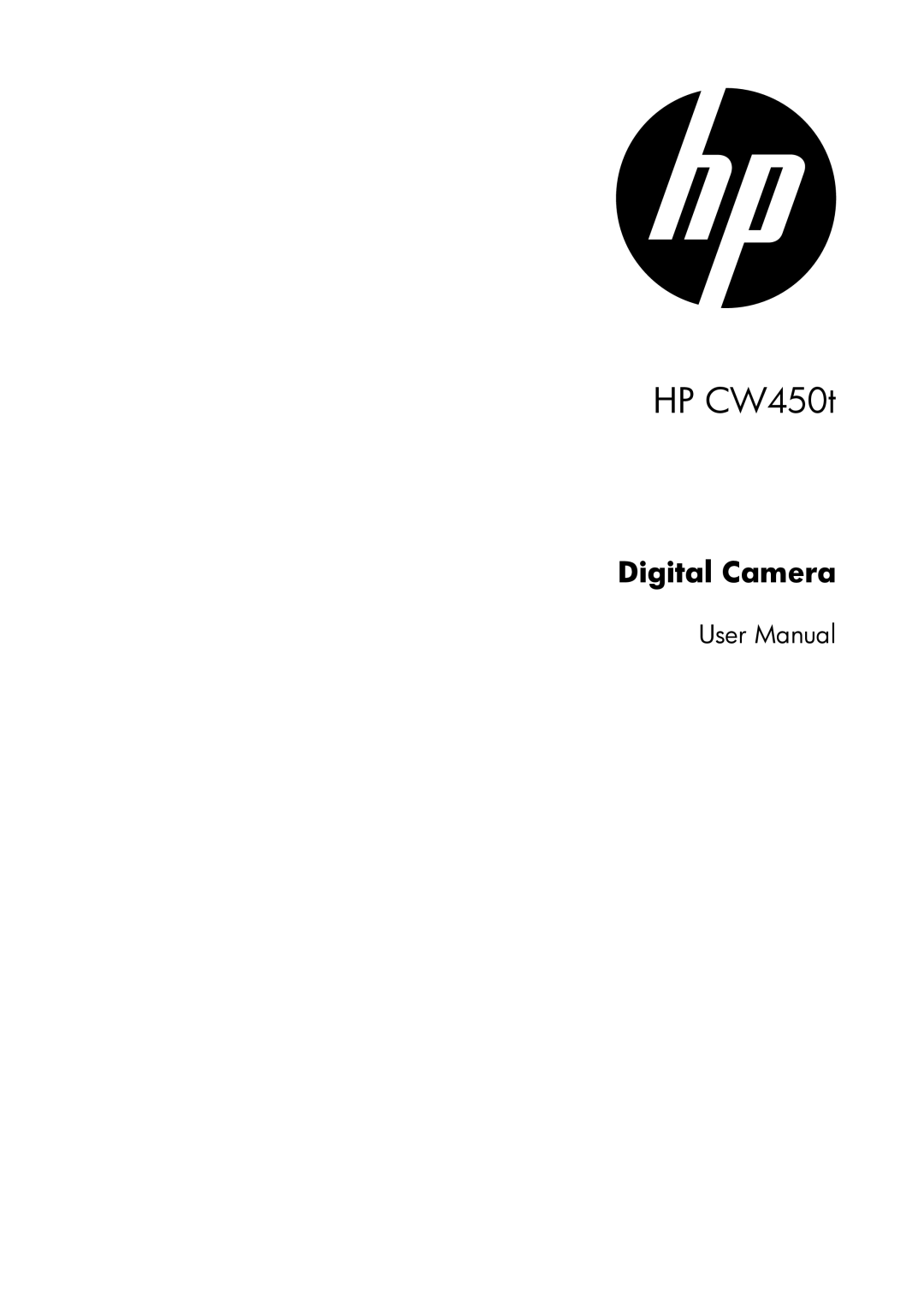 HP CW-450t manual HP CW450t 