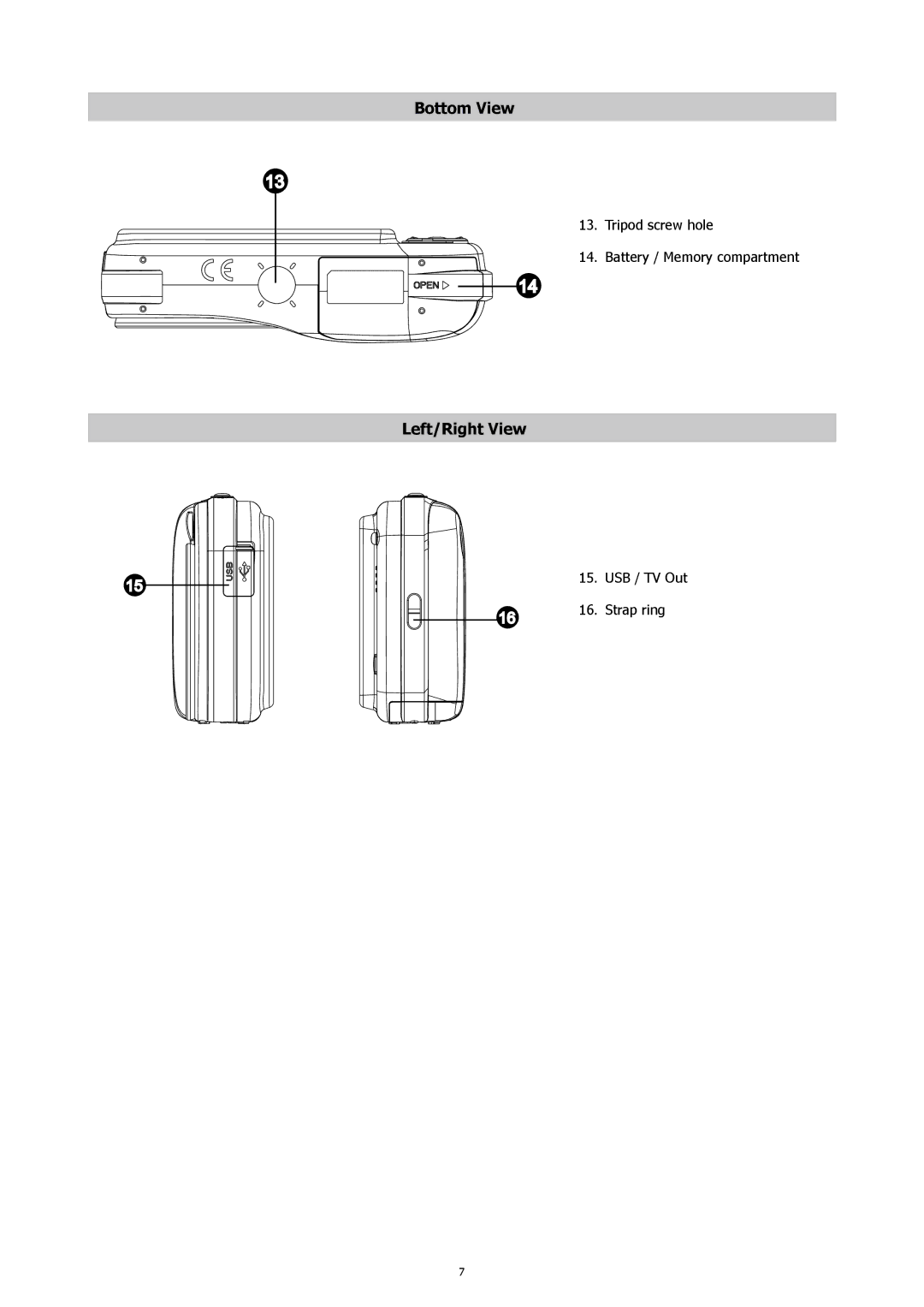 HP CW-450t manual Bottom View 