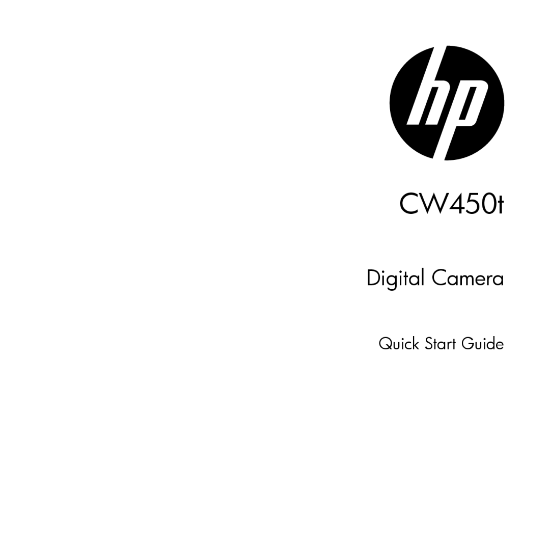 HP CW-450t manual CW450t 