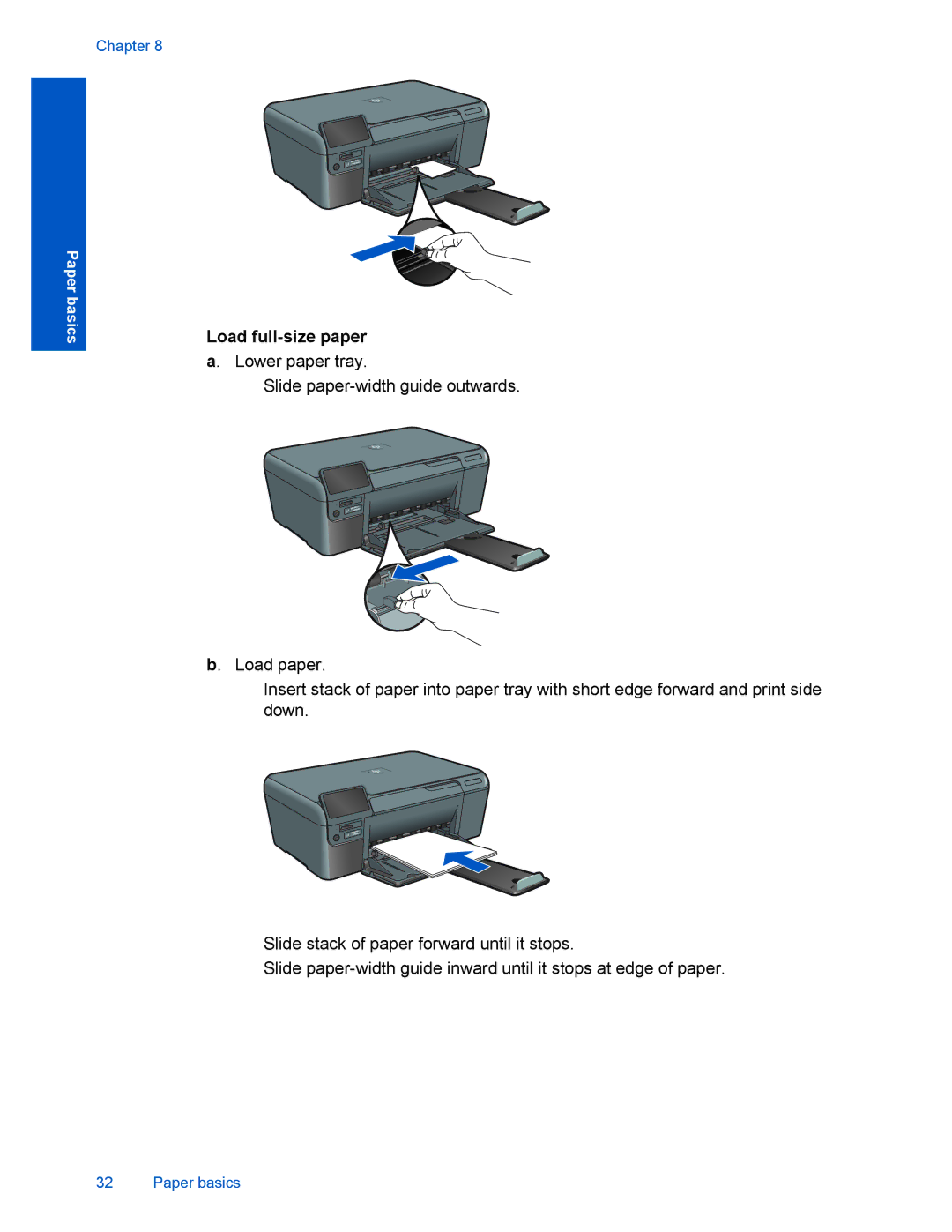 HP D110 manual Paper basics 