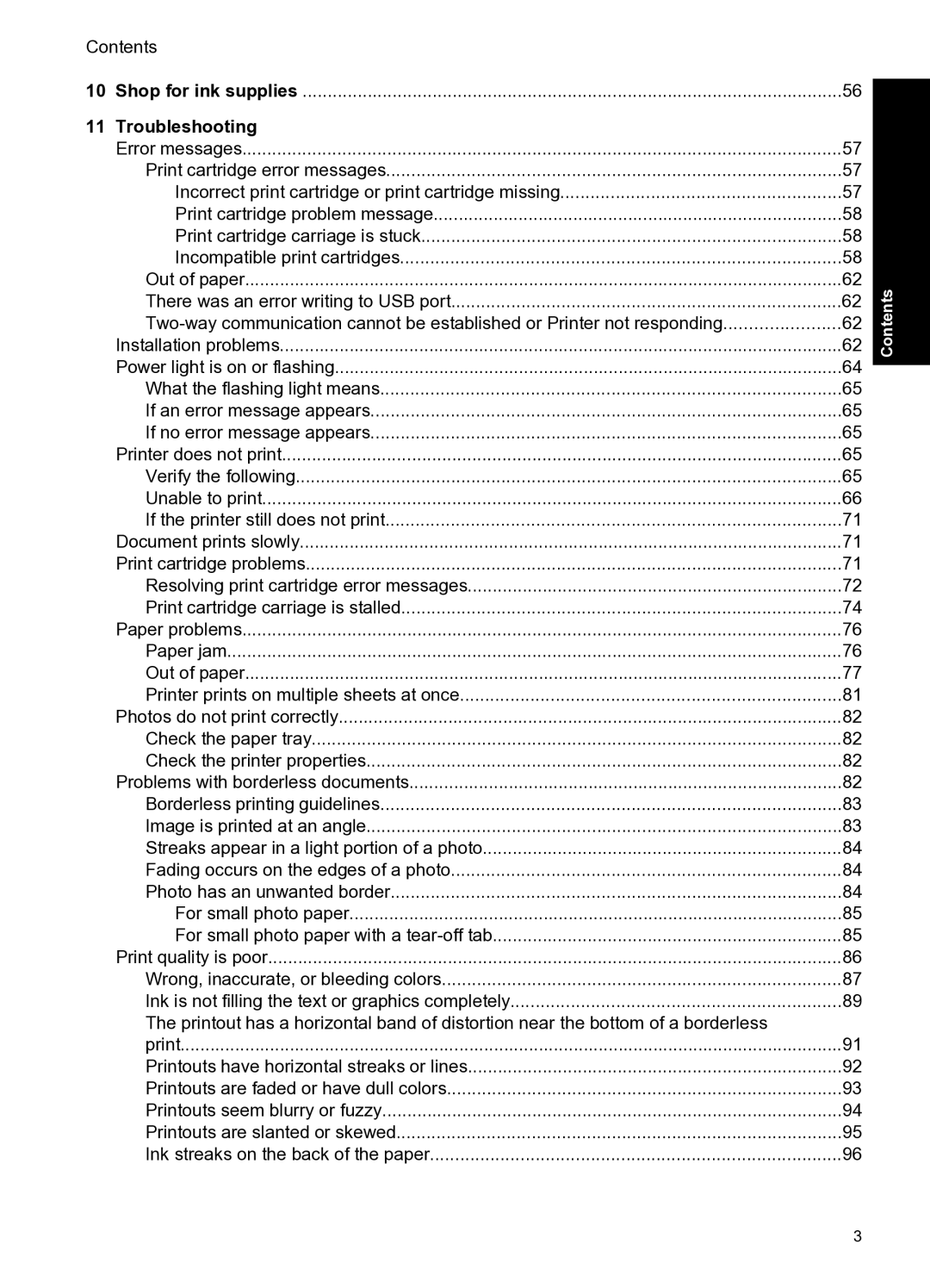 HP D1500 manual Troubleshooting 