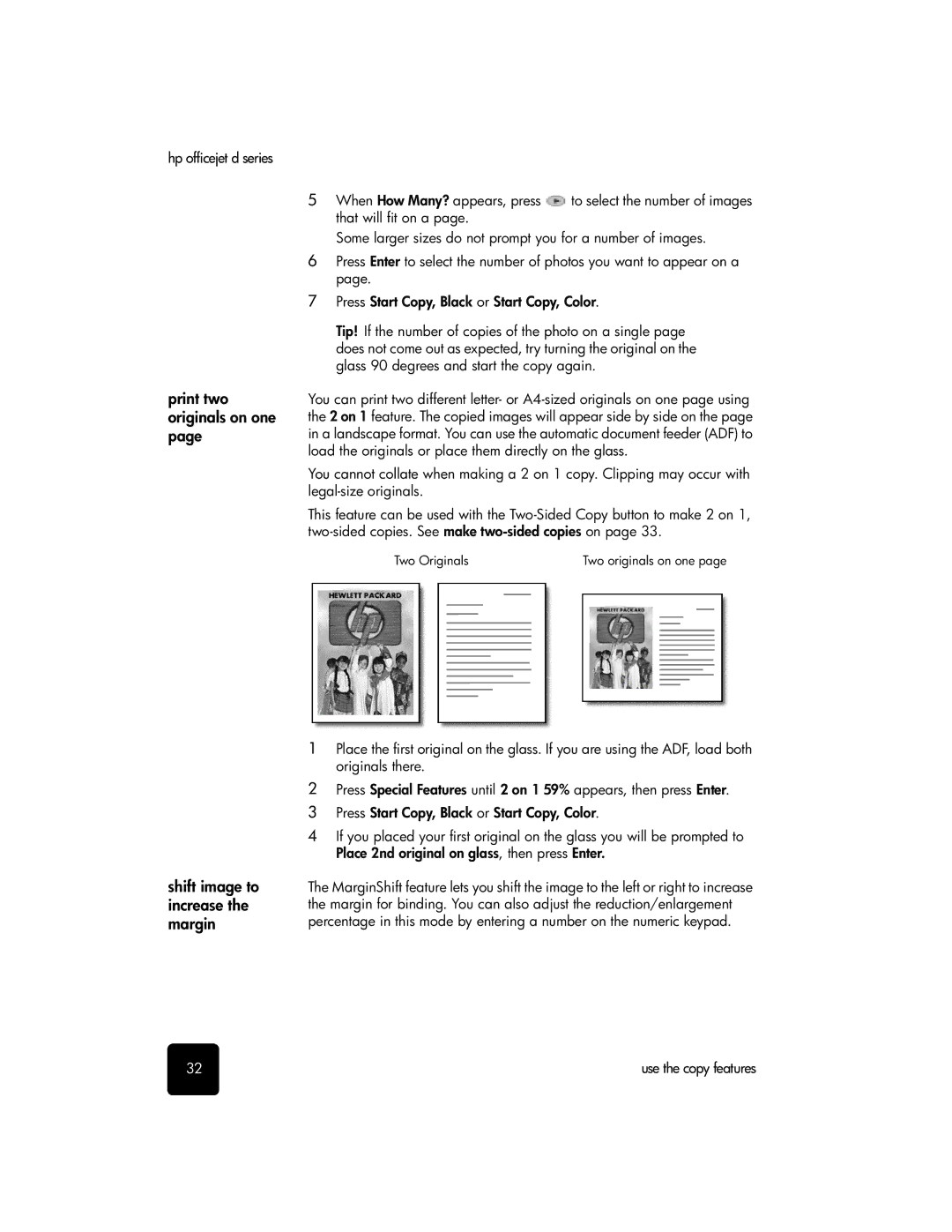 HP d145, d155xi, d135xi manual Two Originals 