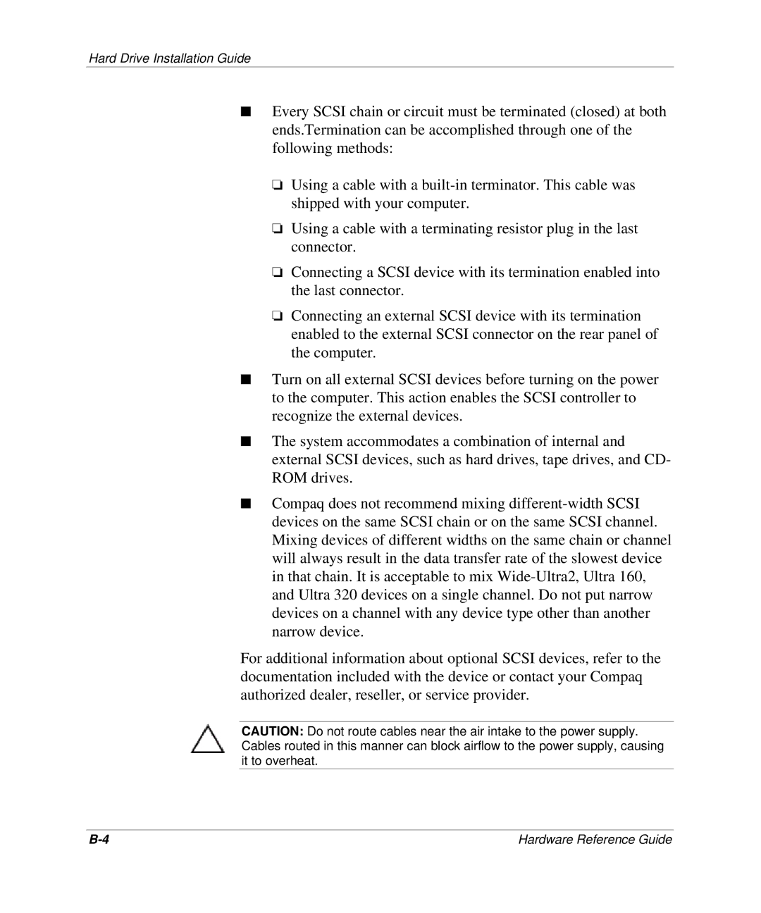 HP D300 manual Hard Drive Installation Guide 