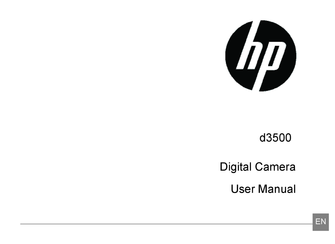 HP d3500 manual D3500 