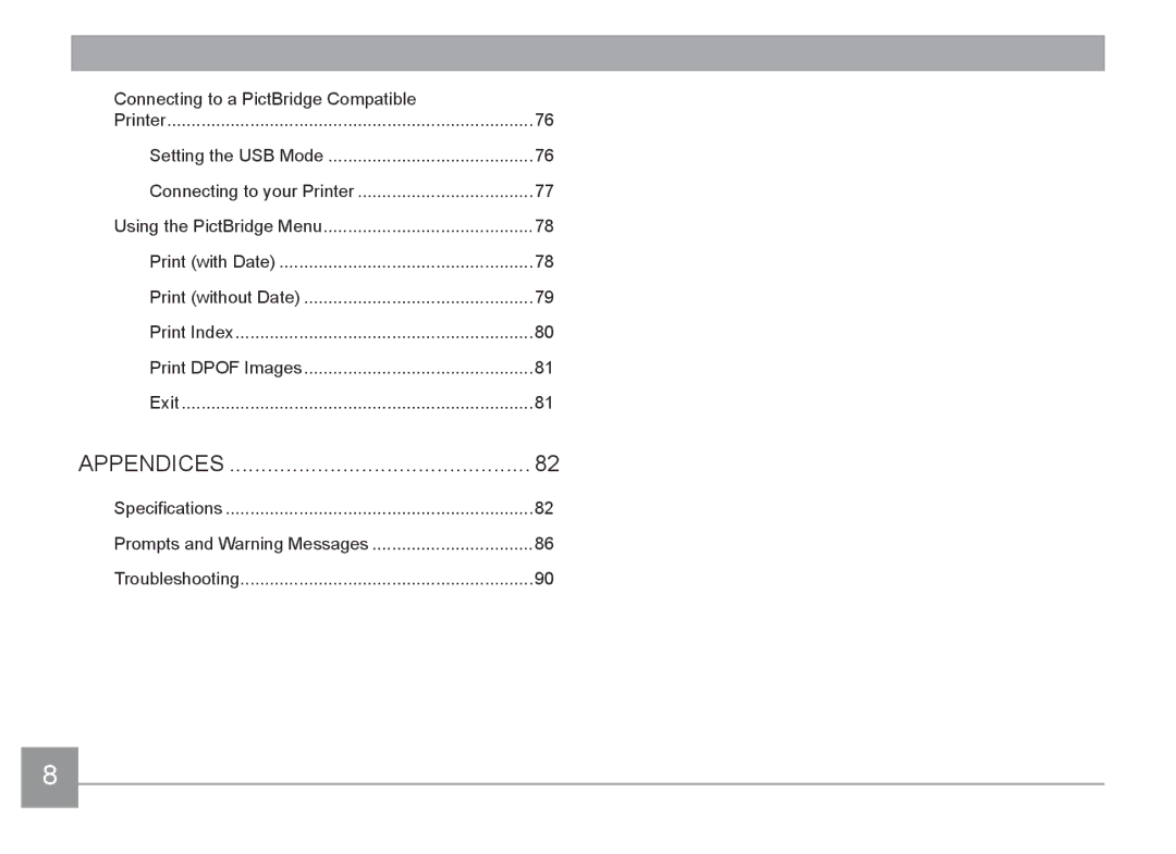 HP d3500 manual Appendices 