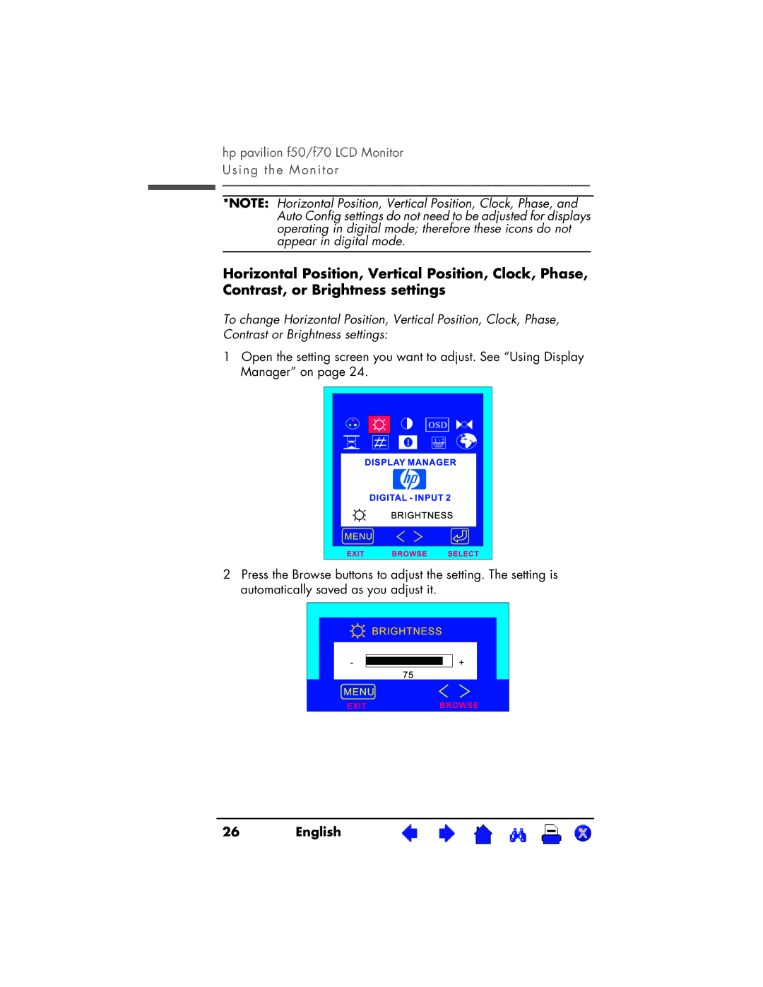 HP D5063, D5064 manual English 