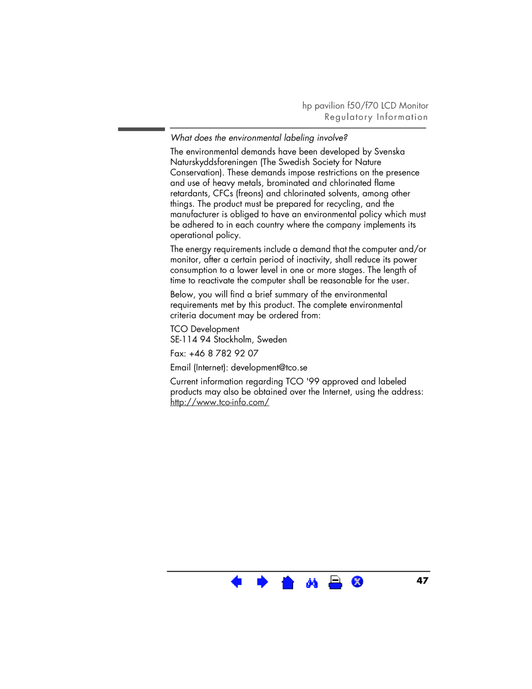 HP D5064, D5063 manual What does the environmental labeling involve? 