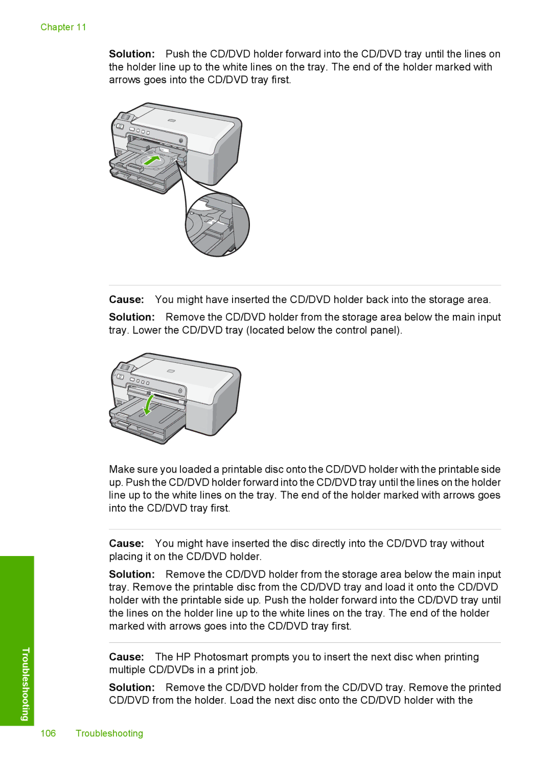 HP D5300 manual Troubleshooting 