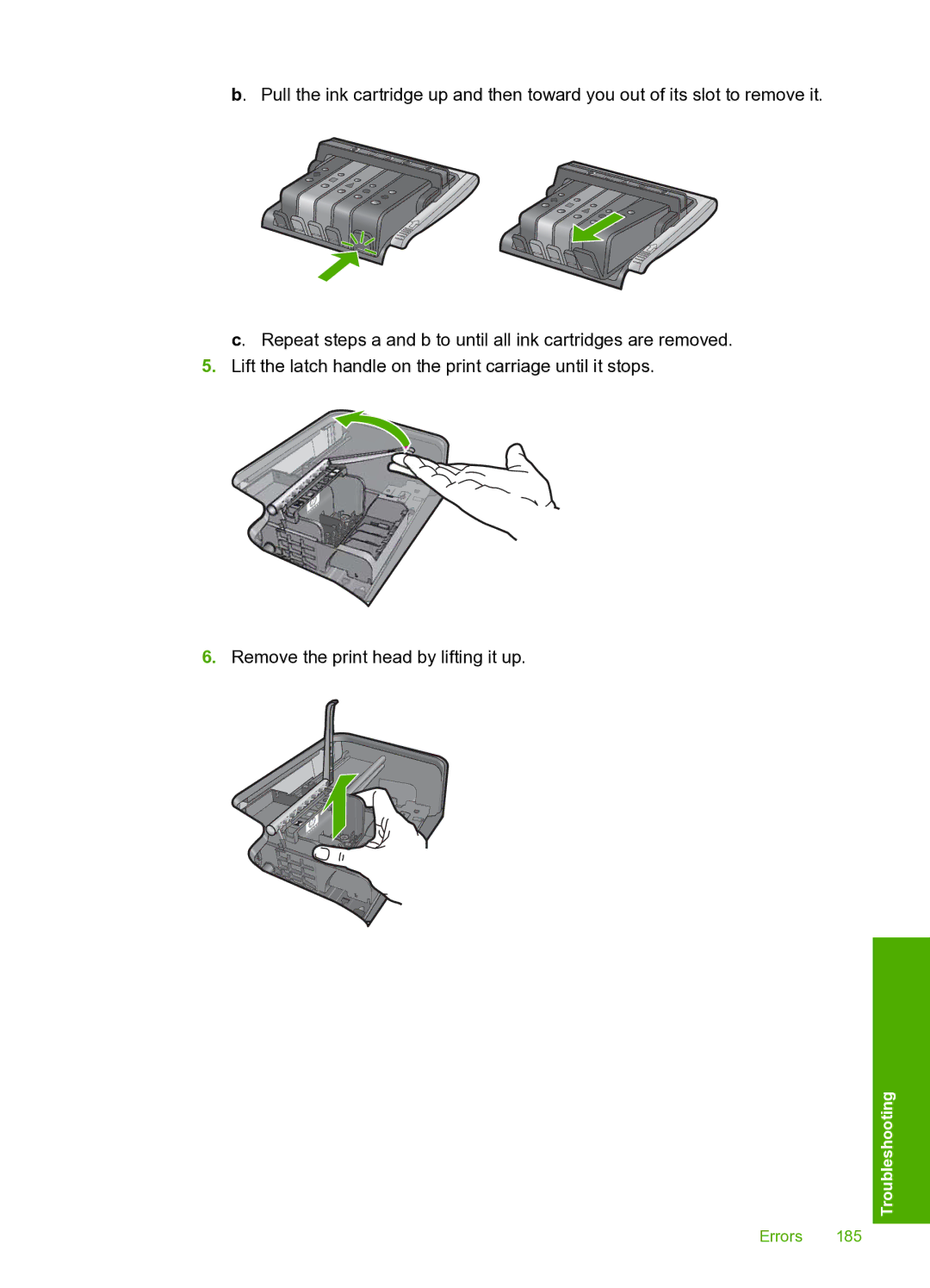 HP D5400 manual Troubleshooting 