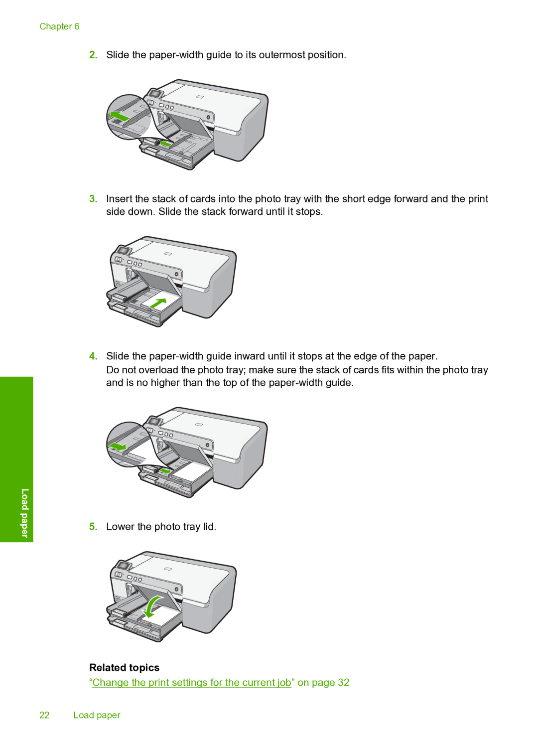 HP D5400 manual Related topics 