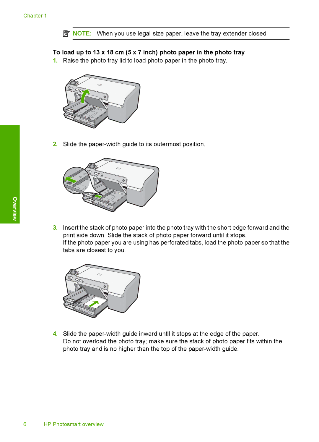 HP D5463 manual Overview 