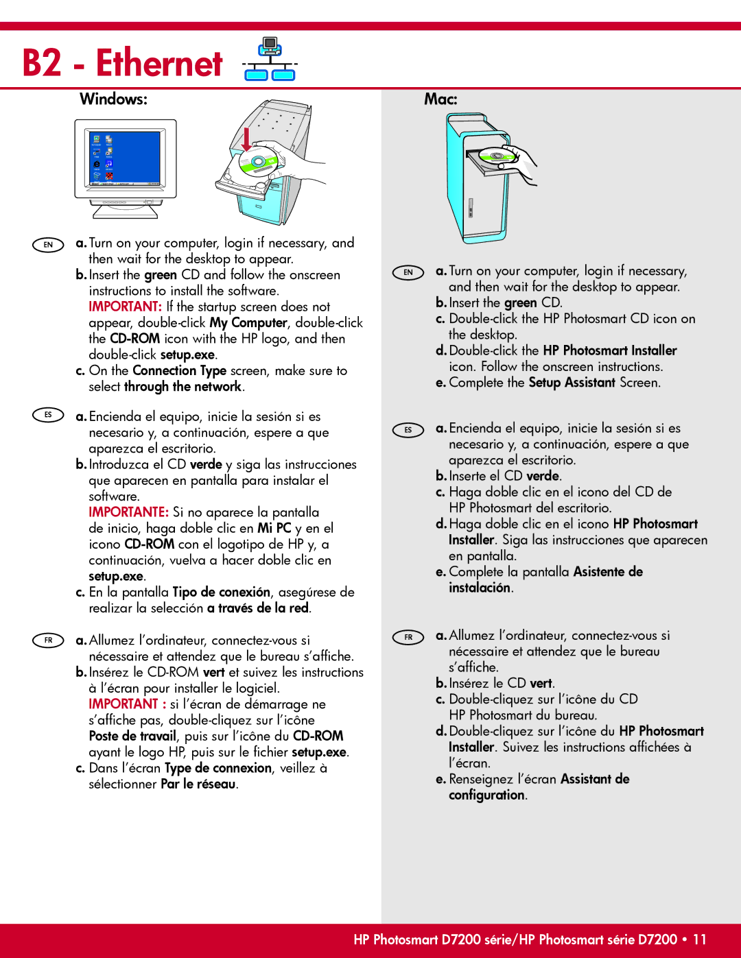 HP D7200 manual B2 Ethernet 