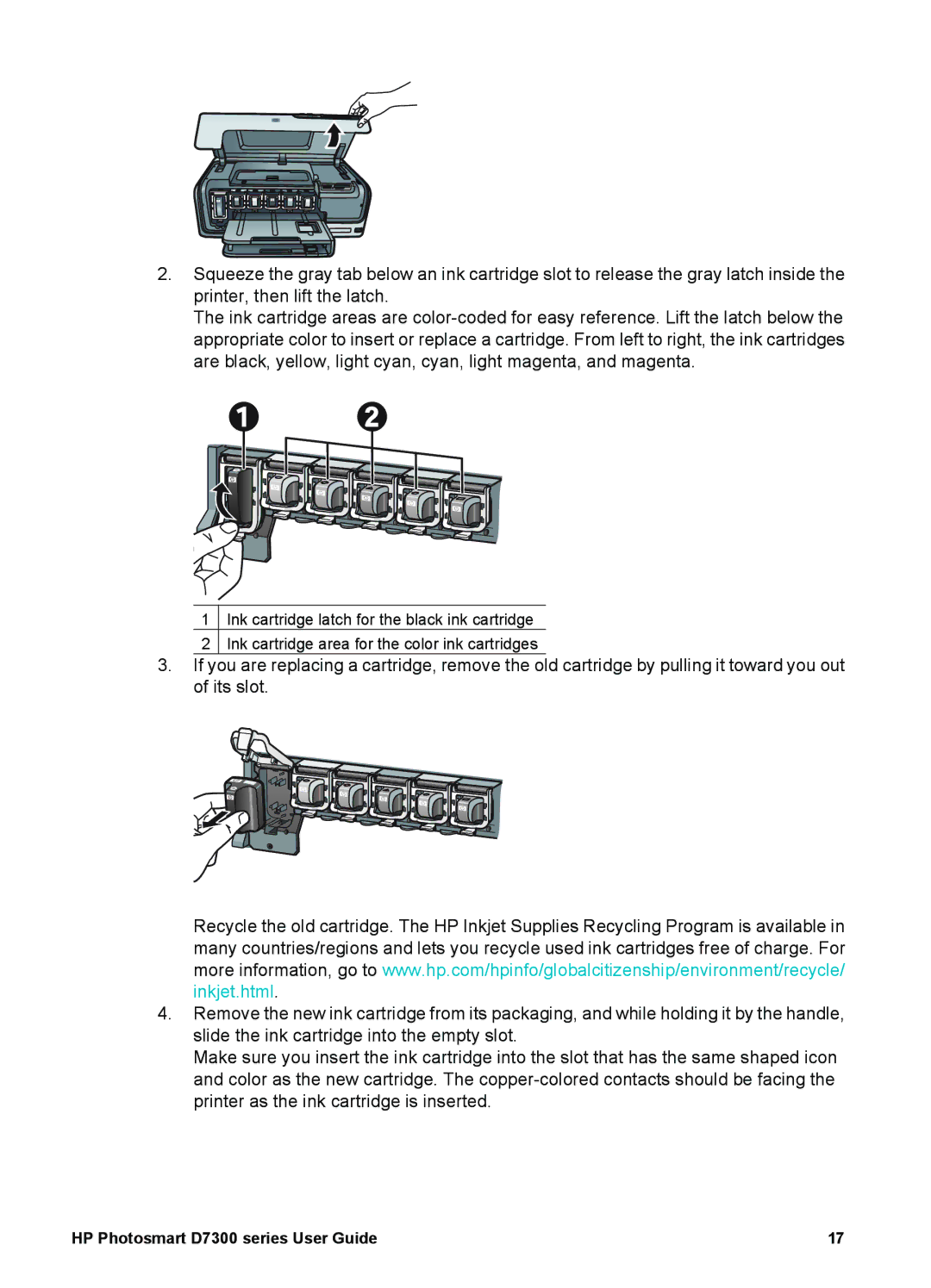 HP manual HP Photosmart D7300 series User Guide 