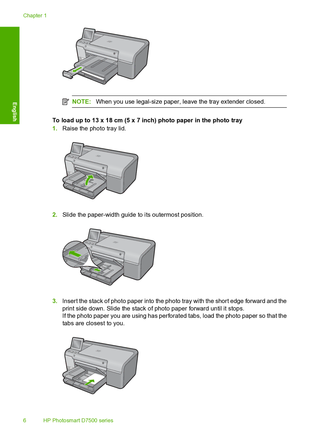 HP D7560 manual English 