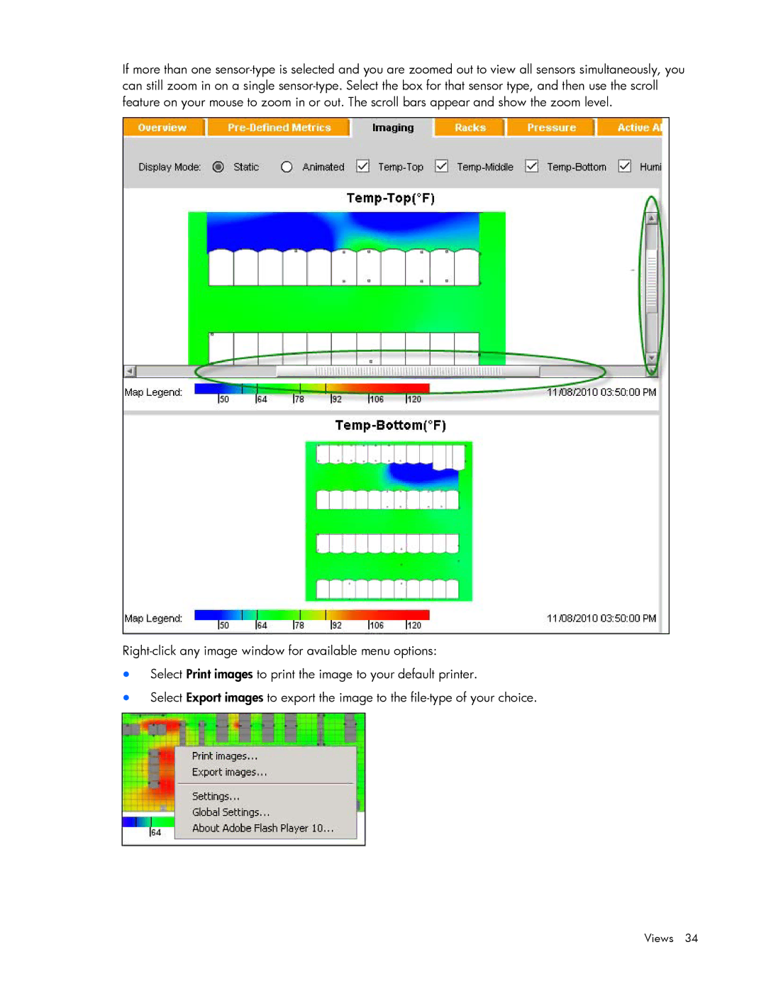 HP Data Center EnvIronmental Edge manual Views 