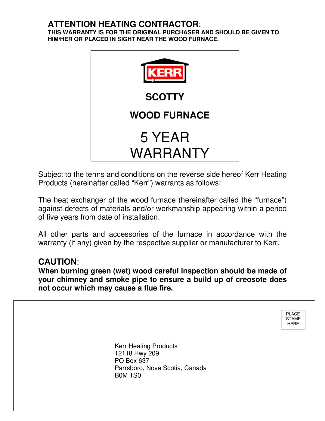 HP DB-102 manual Year Warranty 