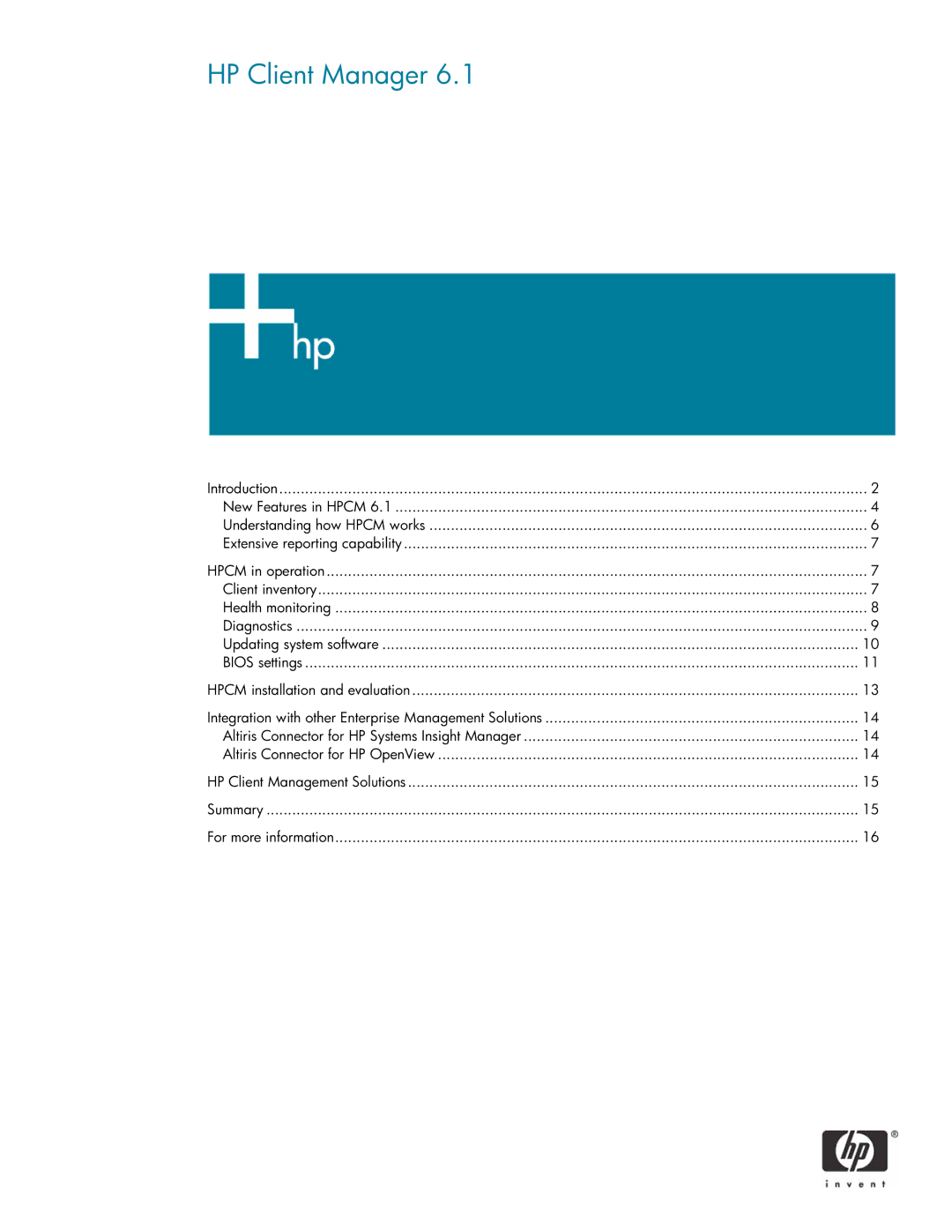 HP DC5100 manual Getting Started 