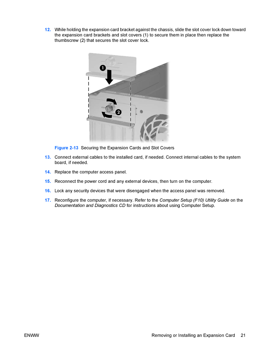 HP dc5700 manual Enww 