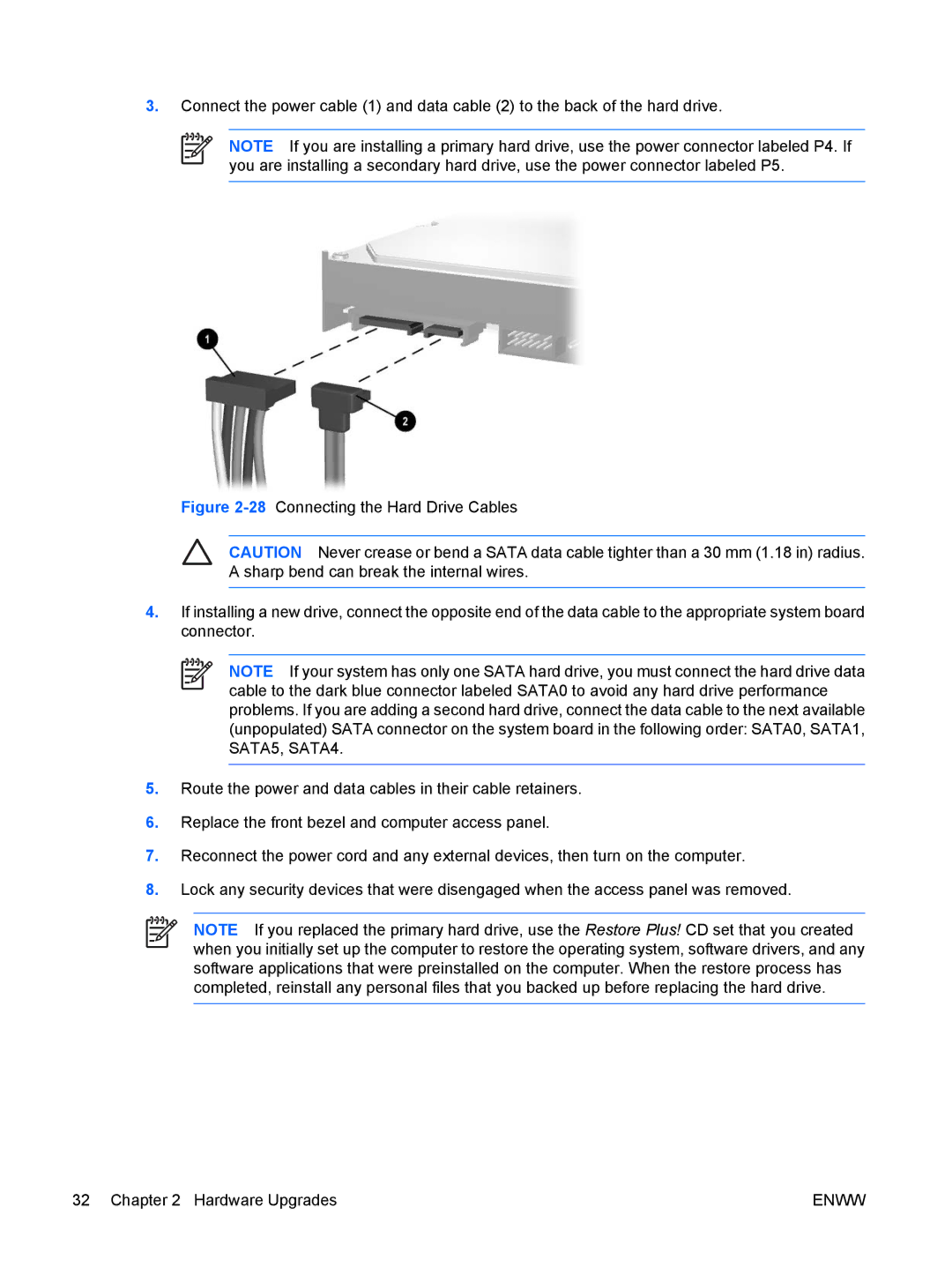 HP dc5700 manual Enww 