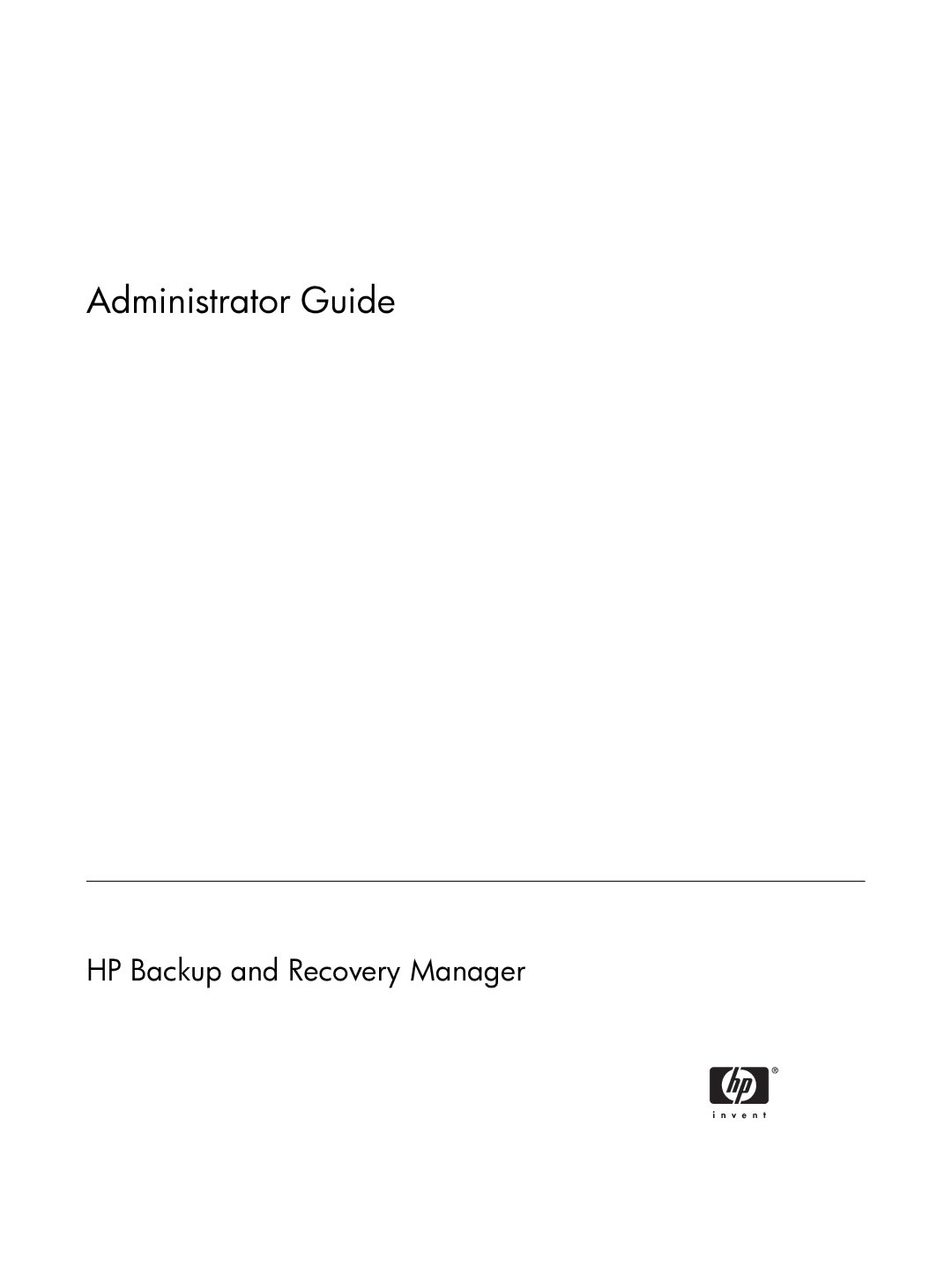 HP dc5700 manual Administrator Guide 