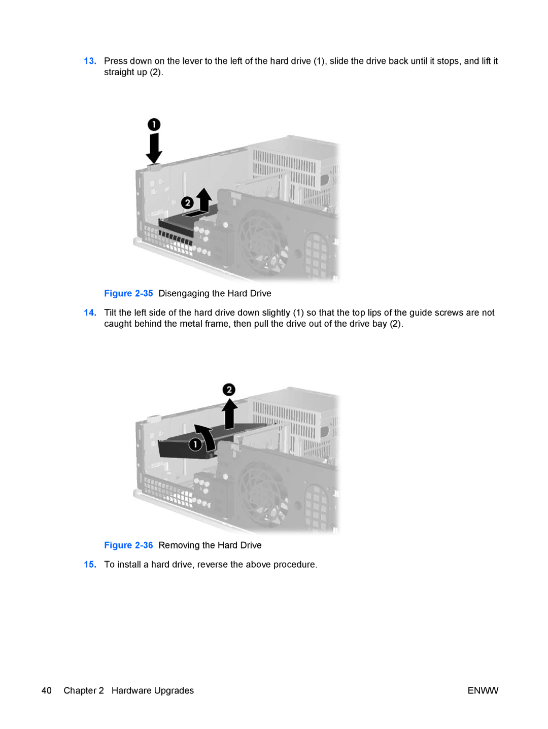 HP dc5700 manual Enww 