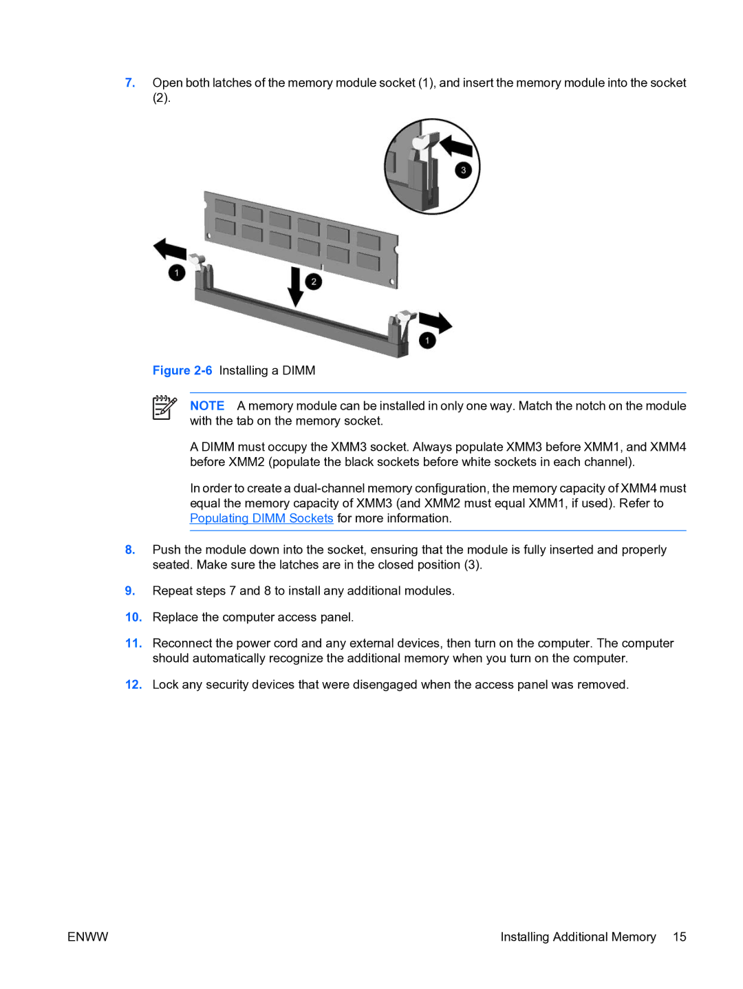 HP dc5750 manual Enww 