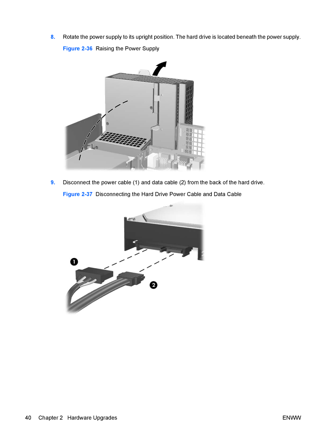 HP dc5800 manual Enww 