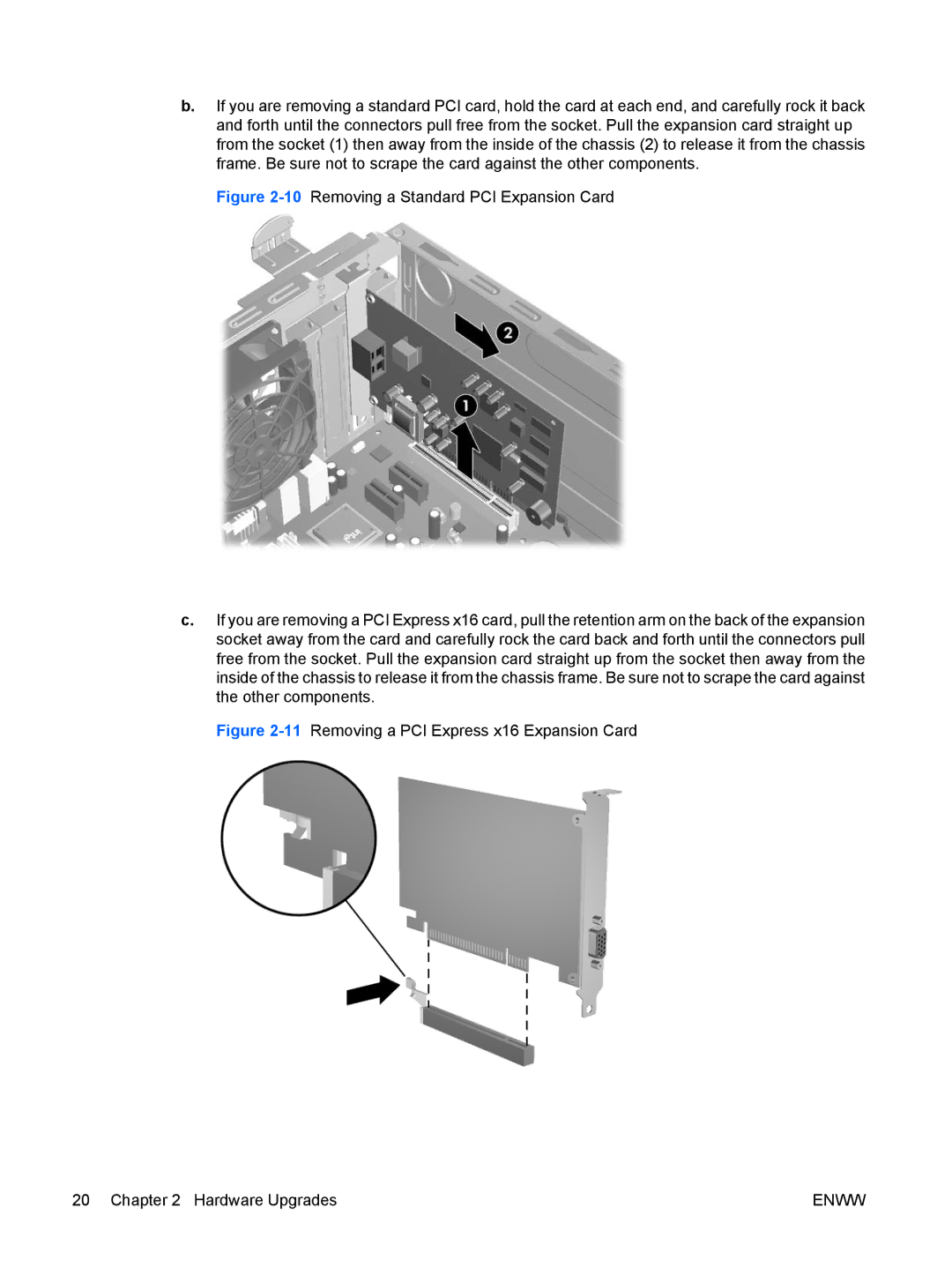 HP dc5800 manual Enww 