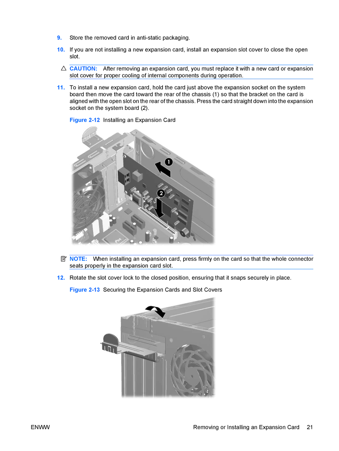 HP dc5800 manual Enww 