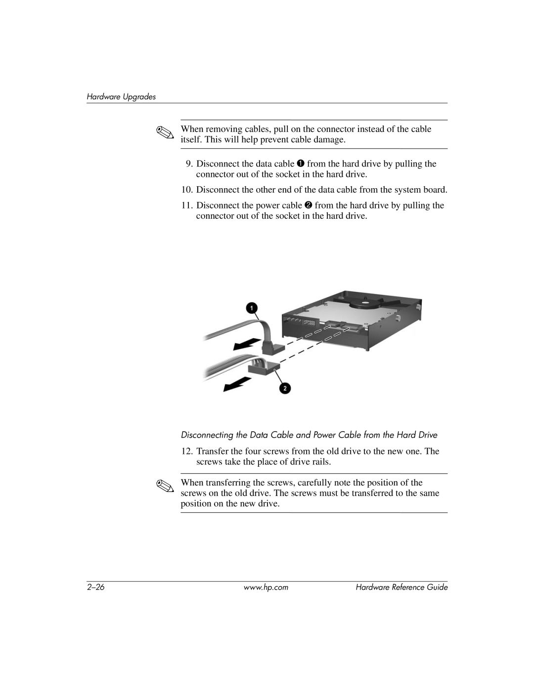 HP dc7600 manual Hardware Upgrades 