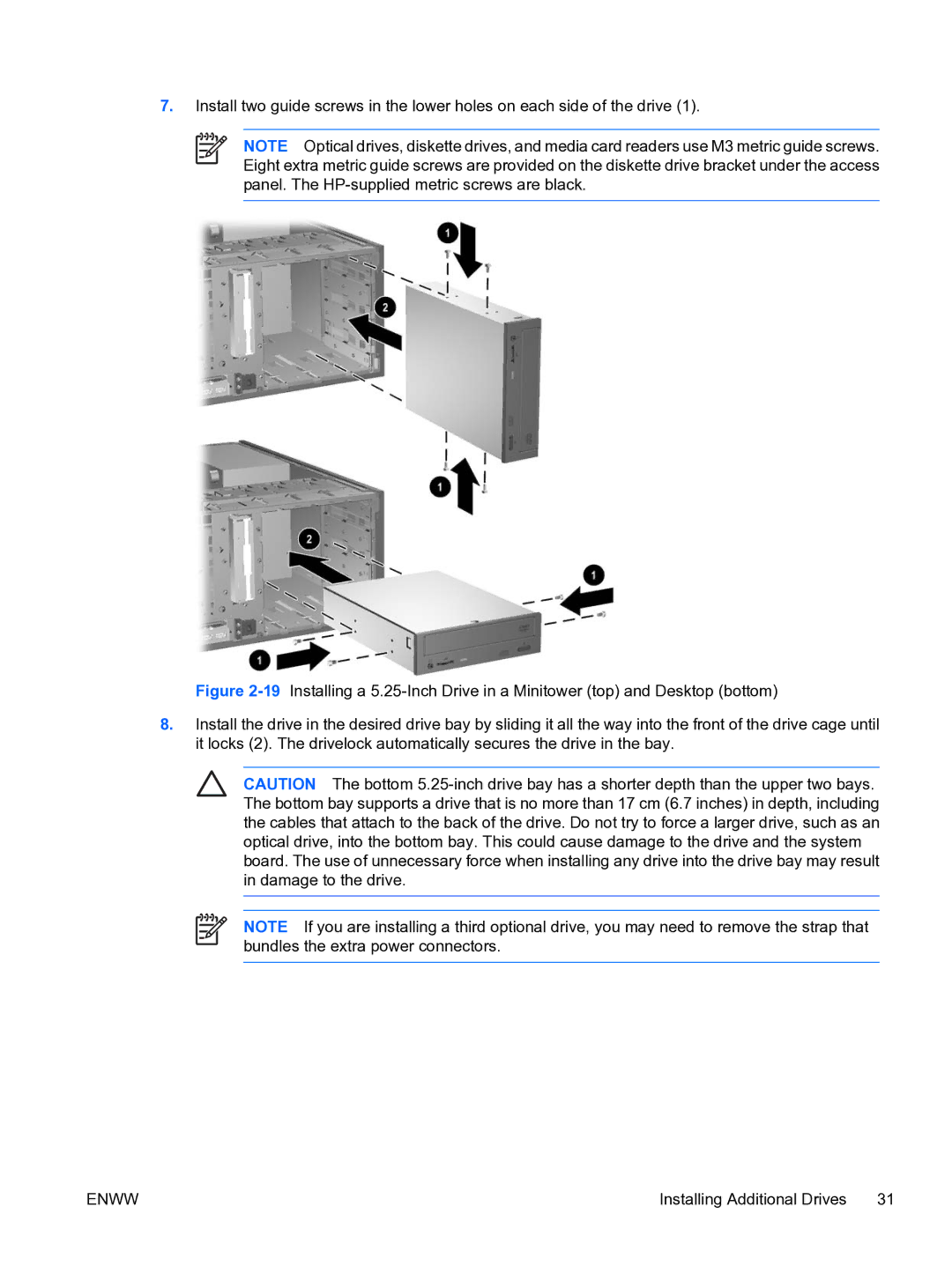 HP dc7700 tower manual Enww 