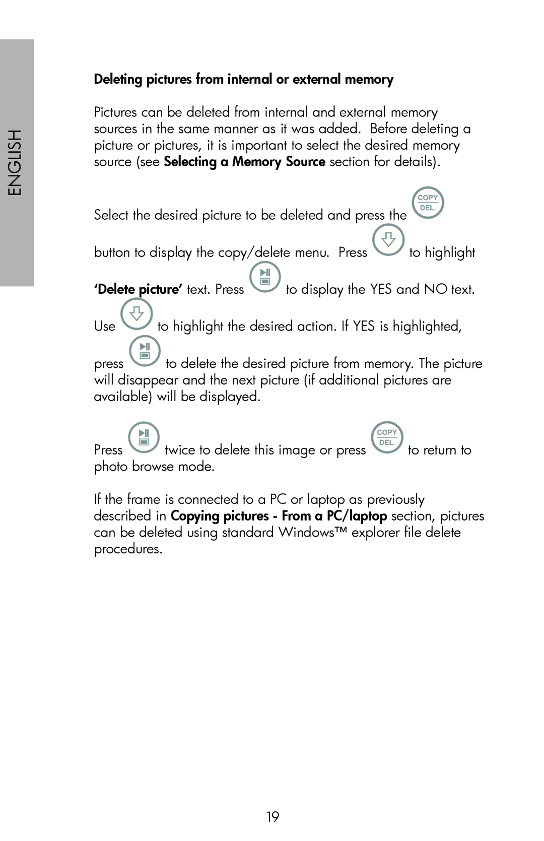 HP DF780, DF720, DF1000 manual English 