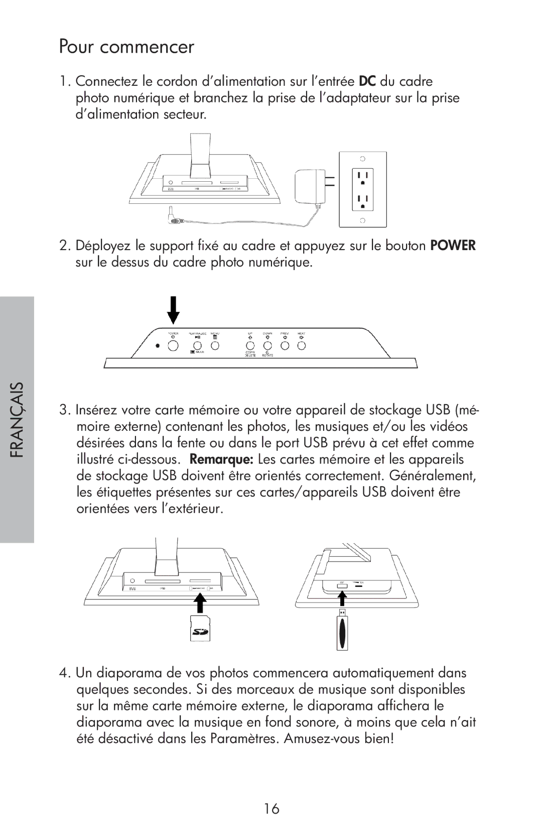 HP df750 manual Pour commencer 