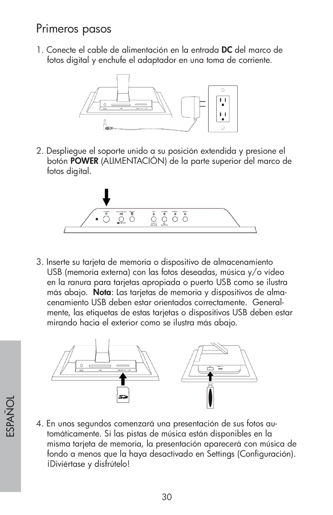 HP df750 manual Primeros pasos 