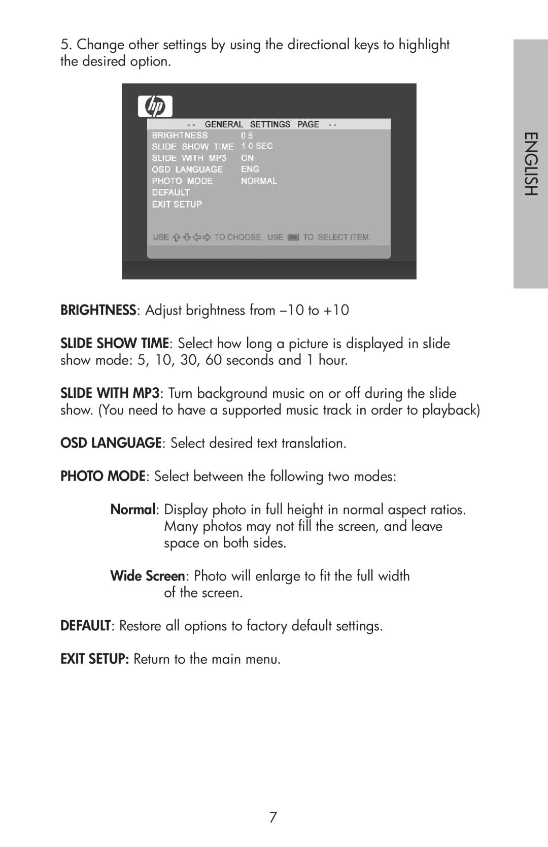 HP df750 manual English 