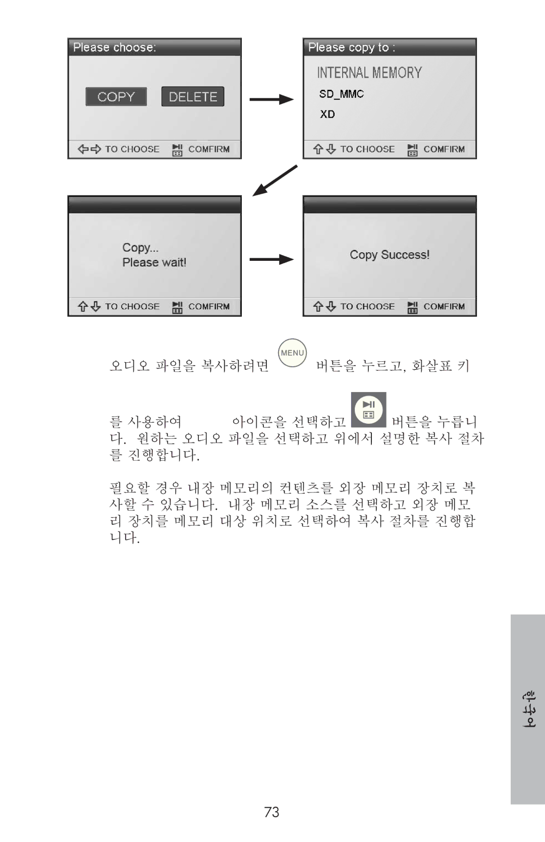 HP DF800 manual 한국어 